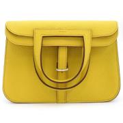 Hermès Vintage Pre-owned Laeder handvskor Yellow, Dam