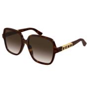 Gucci Stiliga Solglasögon Brown, Unisex