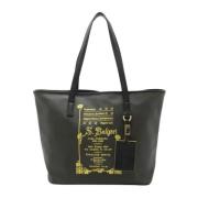 Bvlgari Vintage Pre-owned Canvas totevskor Black, Dam