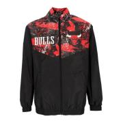 New Era Chicago Bulls Tracksuit Jacka All Over Print Multicolor, Herr