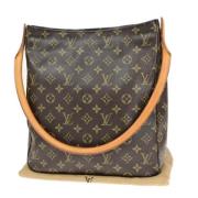 Louis Vuitton Vintage Pre-owned Canvas handvskor Brown, Dam