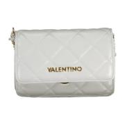 Valentino by Mario Valentino Grå Kedja Crossbody-väska med Kontrastdet...