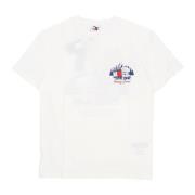 Tommy Hilfiger Utomhus Novelty Tee Vit Bomull T-shirt White, Herr