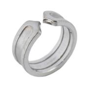 Cartier Vintage Pre-owned Vitt guld ringar Gray, Dam