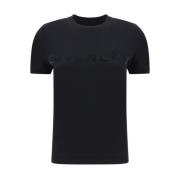 Givenchy Monogram Print Bomull T-shirt Black, Dam