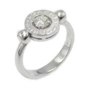 Bvlgari Vintage Pre-owned Metall ringar Gray, Dam