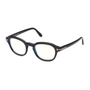 Tom Ford Blue Block Eyewear Frames Black, Dam