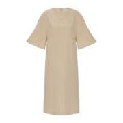 Lanvin Löst sittande klänning Beige, Dam