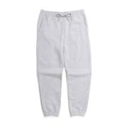 Herschel Klassiska bomulls sweatpants för män Gray, Herr