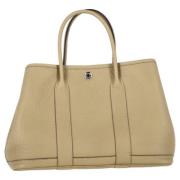 Hermès Vintage Pre-owned Laeder handvskor Beige, Herr