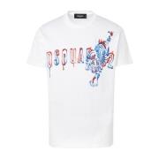 Dsquared2 Logo T-shirt White, Herr