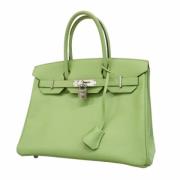 Hermès Vintage Pre-owned Laeder handvskor Green, Dam