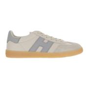 Hogan Läder Sneakers med Mocka Insatser Multicolor, Dam