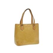 Louis Vuitton Vintage Pre-owned Laeder louis-vuitton-vskor Beige, Dam