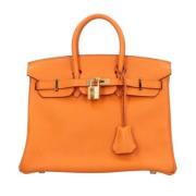 Hermès Vintage Pre-owned Laeder handvskor Orange, Dam