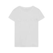 Patrizia Pepe Vit T-shirt White, Dam