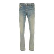 Amiri Stretch Denim Jeans Blue, Herr