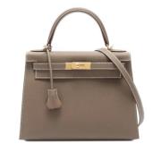 Hermès Vintage Pre-owned Laeder handvskor Brown, Dam