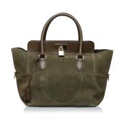 Hermès Vintage Pre-owned Mocka handvskor Green, Dam