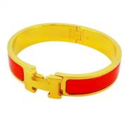 Hermès Vintage Pre-owned Metall armband Yellow, Dam