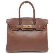 Hermès Vintage Pre-owned Laeder handvskor Brown, Dam