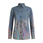 Etro Dam Skjorta Kollektion Multicolor, Dam