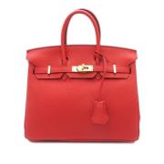 Hermès Vintage Pre-owned Laeder handvskor Red, Dam