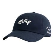 Olaf Hussein Varsity Cap i Mörkblå Blue, Herr