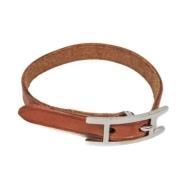 Hermès Vintage Pre-owned Laeder armband Brown, Dam