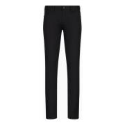 Emporio Armani Slim Fit Svarta Jeans Black, Herr