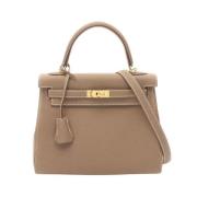 Hermès Vintage Pre-owned Laeder handvskor Brown, Dam