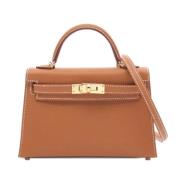 Hermès Vintage Pre-owned Laeder handvskor Brown, Dam