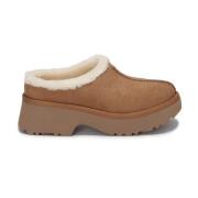 UGG Mysig Träsko Brun Toffel med Gummisula Brown, Dam