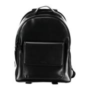 Calvin Klein Svart herrryggsäck med laptopfack Black, Herr