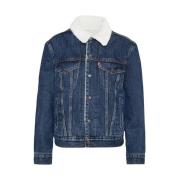 Levi's Jeansjacka Blue, Dam