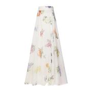 Zimmermann Botaniskt Elfenben Maxi Kjol Multicolor, Dam