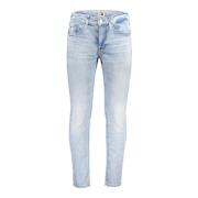 Tommy Hilfiger Slim Tapered Denim Jeans Blå Blue, Herr