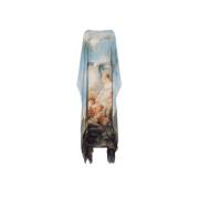 Roberto Cavalli Silk Kaftan Maxi Klänning Multicolor, Dam