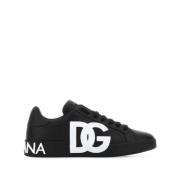 Dolce & Gabbana Svarta Sneakers för Män Black, Herr