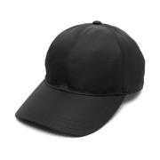 Prada Svart Chic Hatt Tillbehör Black, Dam