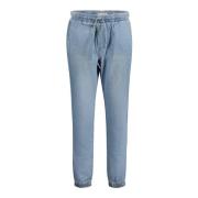 Guess Denim Dam Blå Elastisk Midja Jeans Blue, Dam