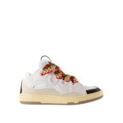 Lanvin Vita Syntetiska Curb Sneakers White, Herr