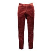 Gant Slim-fit Trousers Red, Herr