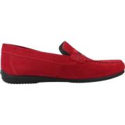 Geox Stilrena Loafers Ascanio Modell Red, Herr