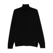 PS By Paul Smith Svart hög hals tröja Aw24 Black, Herr