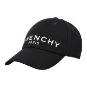 Givenchy Logo Baseballkeps Black, Herr