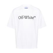 Off White Herr T-Shirts & Polos i Nero White, Herr