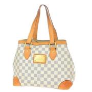 Louis Vuitton Vintage Pre-owned Canvas louis-vuitton-vskor White, Dam