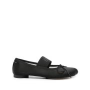 MM6 Maison Margiela Anatomic Ballerinas Black, Dam