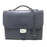 Hermès Vintage Pre-owned Canvas handvskor Gray, Dam